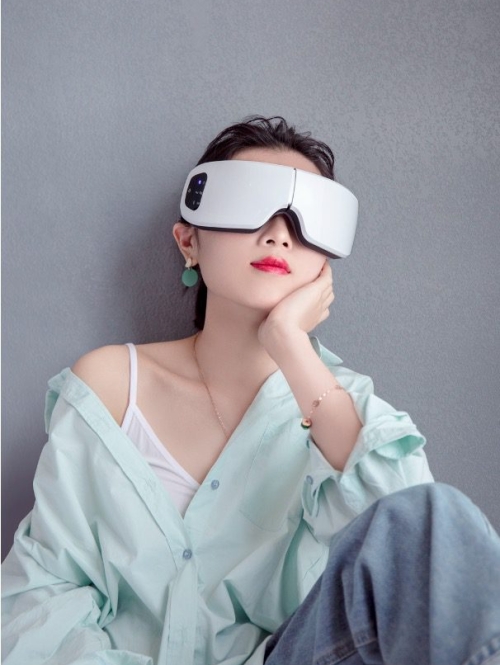 Smart Bluetooth Music Airbag Vibration Constant Temperature Eye Massager