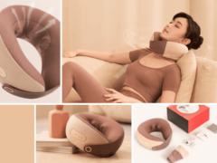 neck massager brown