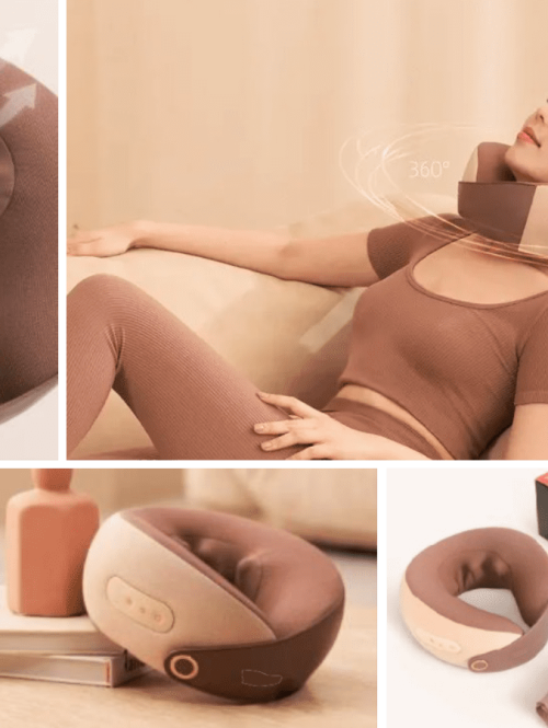 neck massager brown
